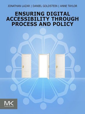 cover image of Ensuring Digital Accessibility through Process and Policy